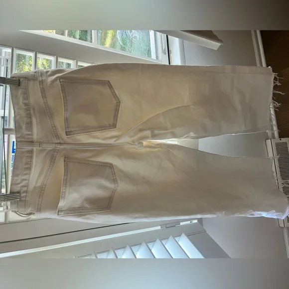 H&M Wide Leg High Rise Ankle Jeans - Picture 4 of 7